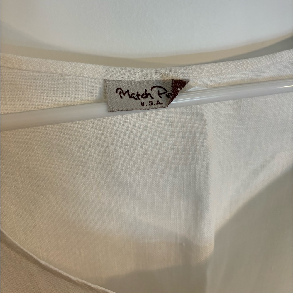 Match Point 100% Linen Tank - Picture 6 of 9